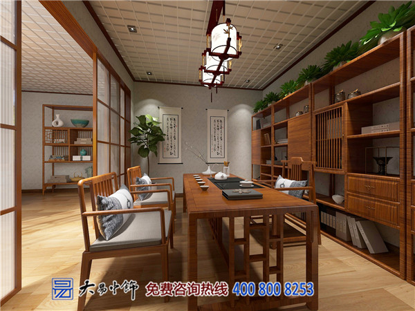 新中式茶室設(shè)計(jì)，靜心感悟生活的真諦！