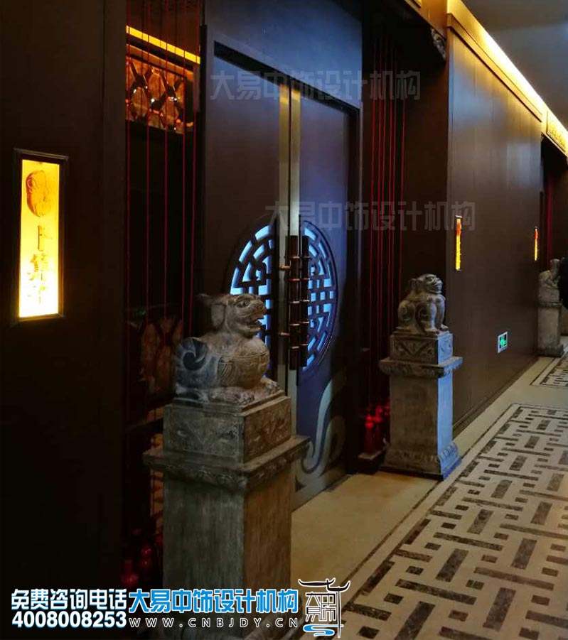 過道包房門現(xiàn)代中式風(fēng)格設(shè)計