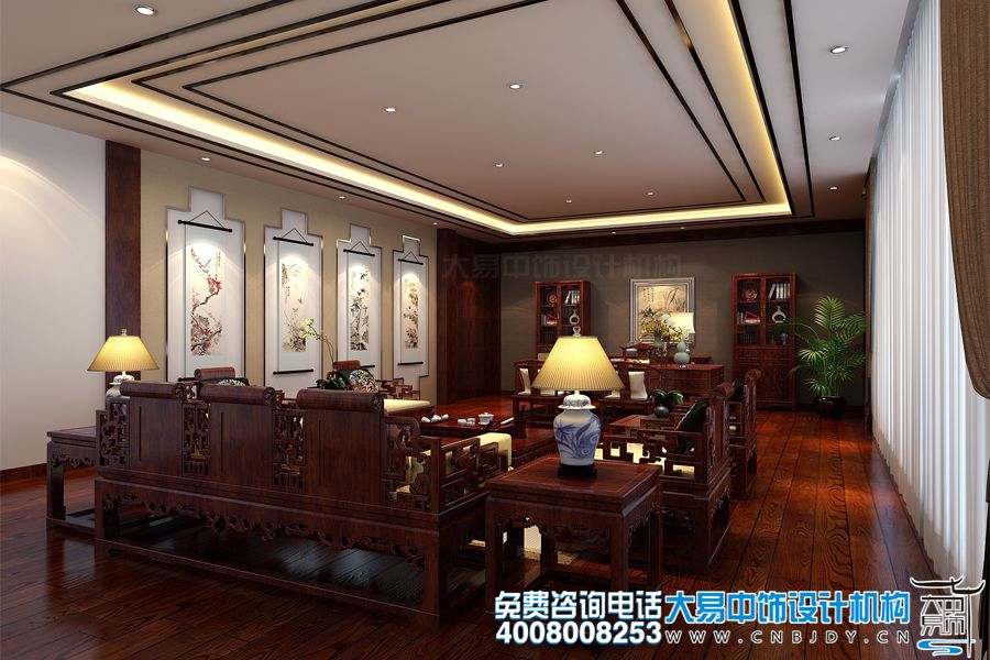 北京朝陽高端中式會(huì)所中式設(shè)計(jì)