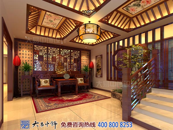 躍層中式設(shè)計(jì)裝修 給中式生活跳躍的美感與享受