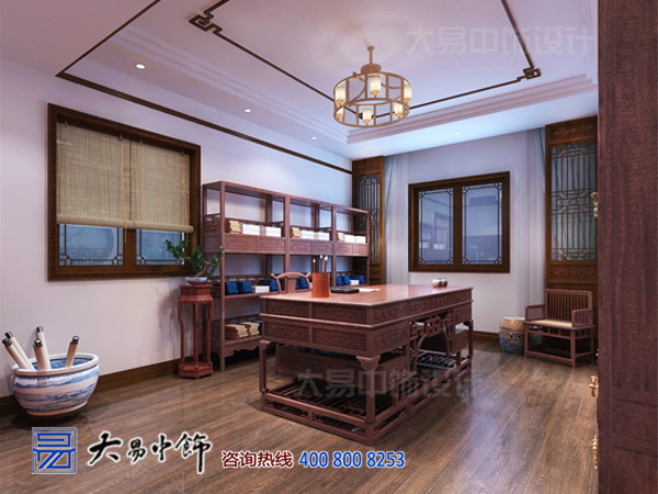 家庭中式住宅中式裝修設(shè)計(jì) 全屋紅木中式家具定制中式裝飾