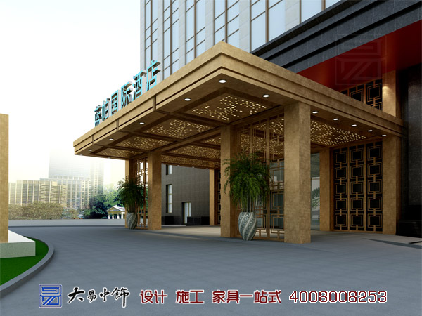 北京蘭帕國際酒店商務(wù)會議廳新中式風(fēng)格裝修設(shè)計(一)