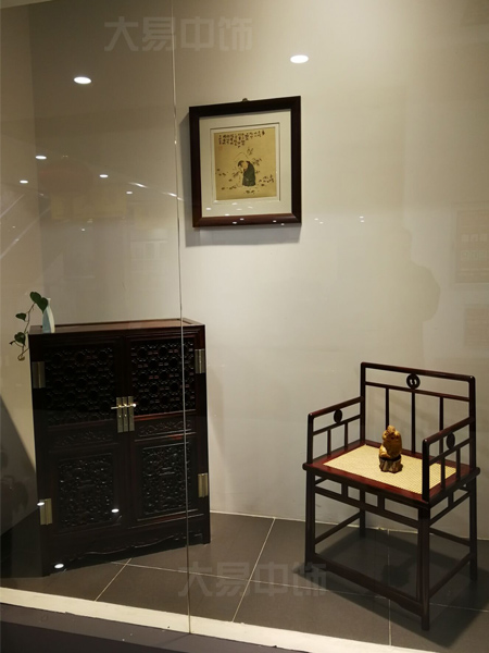 北京中式風格紅木中式家具展廳中式裝修設(shè)計高貴大氣
