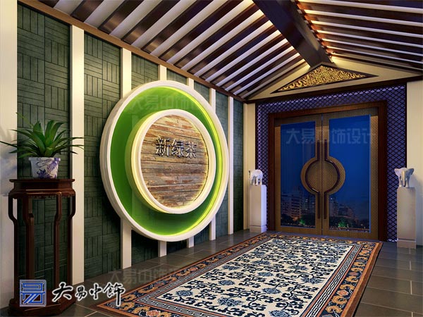 茶樓中式設(shè)計(jì)案例賞析 走過(guò)茶馬古道的傳說(shuō)