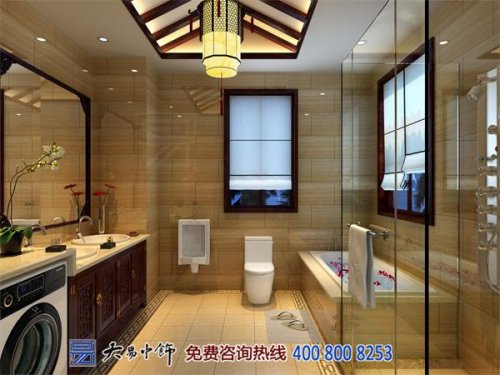家裝小常識(shí)：衛(wèi)生間配色技巧，新中式家裝必備！